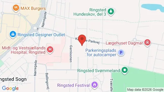 Apartments for rent i Ringsted - kort over placeringen