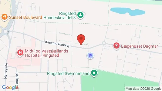 Apartments for rent i Ringsted - kort over placeringen
