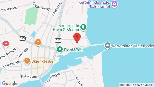 Apartments for rent i Kerteminde - kort over placeringen