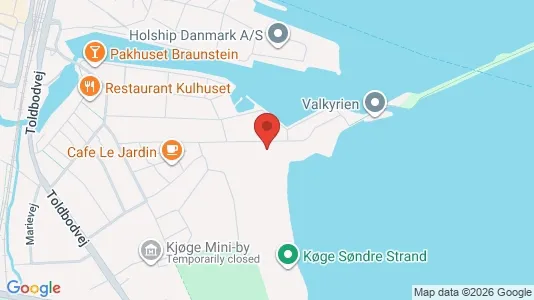 Apartments for rent i Køge - kort over placeringen