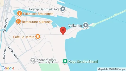 Apartments for rent i Køge - kort over placeringen