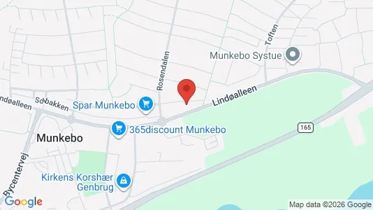 Apartments for rent i Munkebo - kort over placeringen
