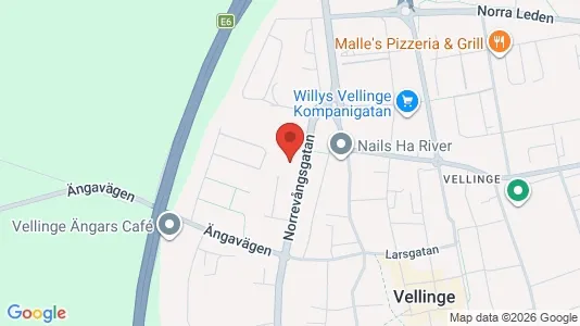 Apartments for rent i Vellinge - kort over placeringen