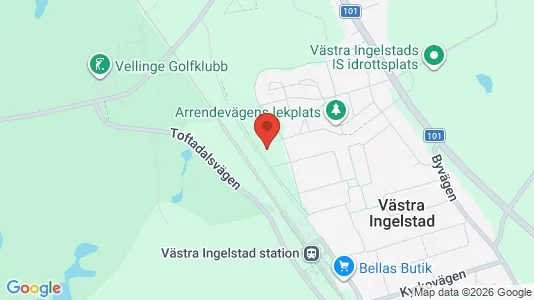 Apartments for rent i Vellinge - kort over placeringen