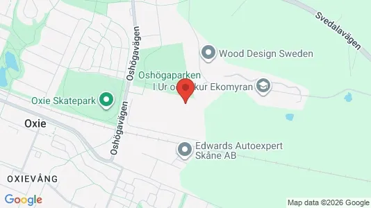 Apartments for rent i Oxie - kort over placeringen