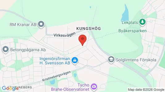 Apartments for rent i Oxie - kort over placeringen