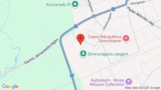Apartments for rent i Simrishamn - kort over placeringen