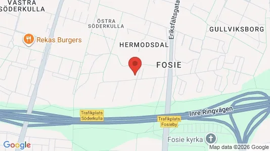Apartments for rent i Fosie - kort over placeringen