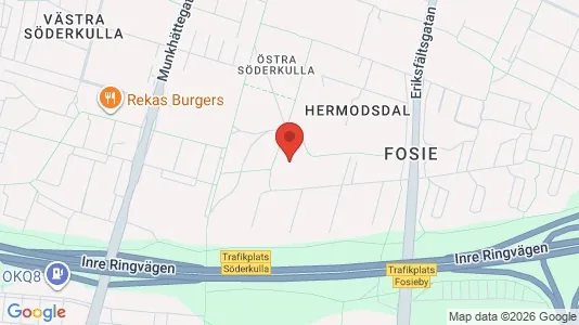 Apartments for rent i Fosie - kort over placeringen
