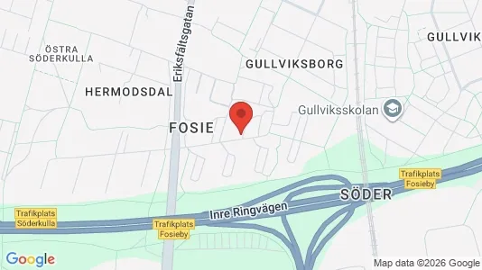 Apartments for rent i Fosie - kort over placeringen