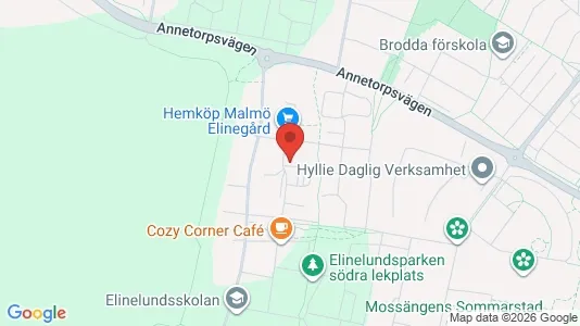 Apartments for rent i Limhamn/Bunkeflo - kort over placeringen