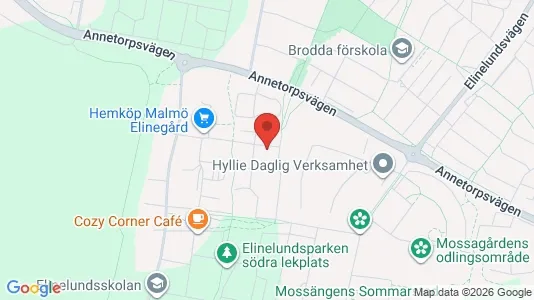 Apartments for rent i Limhamn/Bunkeflo - kort over placeringen