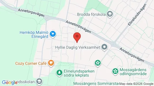 Apartments for rent i Limhamn/Bunkeflo - kort over placeringen