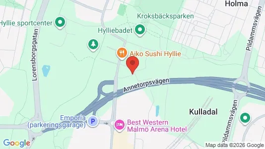 Apartments for rent i Hyllie - kort over placeringen