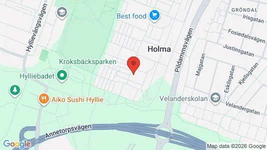 Apartments for rent i Fosie - kort over placeringen