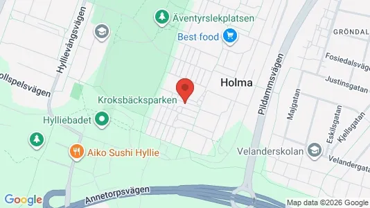 Apartments for rent i Fosie - kort over placeringen