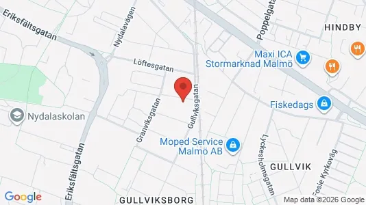Apartments for rent i Sofielund - kort over placeringen