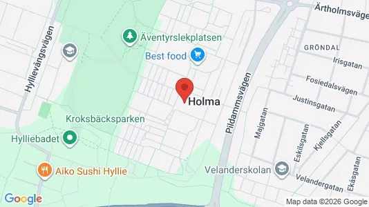 Apartments for rent i Fosie - kort over placeringen