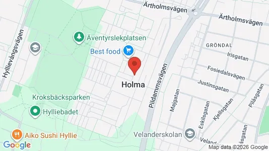 Apartments for rent i Fosie - kort over placeringen