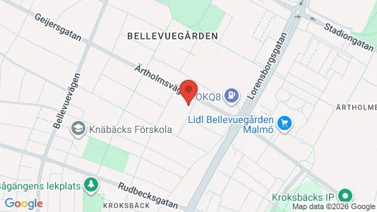 Apartments for rent i Limhamn/Bunkeflo - kort over placeringen