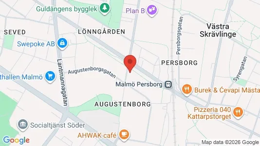 Apartments for rent i Sofielund - kort over placeringen