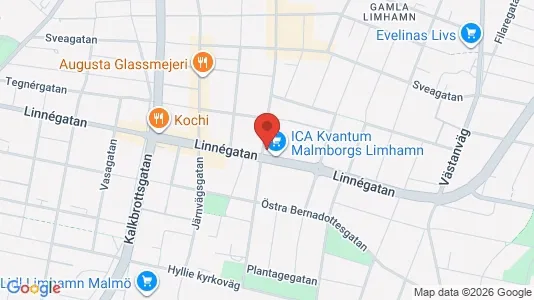 Apartments for rent i Limhamn/Bunkeflo - kort over placeringen