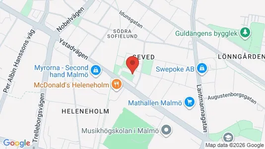 Apartments for rent i Sofielund - kort over placeringen
