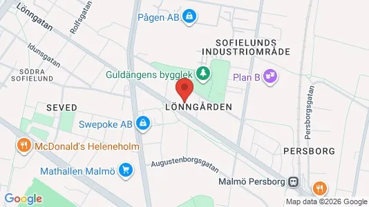Apartments for rent i Malmö City - kort over placeringen