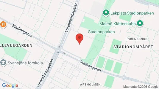 Apartments for rent i Malmö City - kort over placeringen