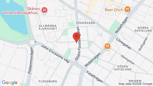 Apartments for rent i Malmö City - kort over placeringen