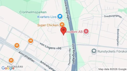 Apartments for rent i Rosengård - kort over placeringen