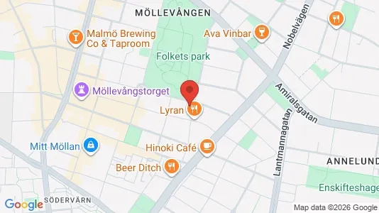 Apartments for rent i Malmö City - kort over placeringen