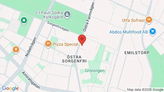 Apartments for rent i Malmö City - kort over placeringen