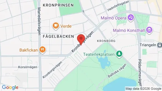 Apartments for rent i Malmö City - kort over placeringen