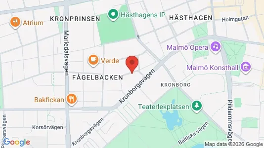 Apartments for rent i Malmö City - kort over placeringen