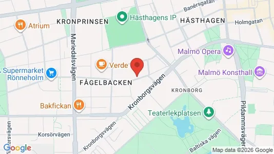 Apartments for rent i Malmö City - kort over placeringen