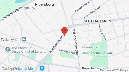 Apartments for rent i Malmö City - kort over placeringen