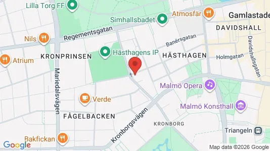Apartments for rent i Malmö City - kort over placeringen