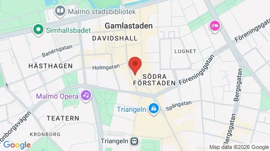 Apartments for rent i Malmö City - kort over placeringen