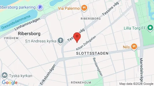 Apartments for rent i Malmö City - kort over placeringen