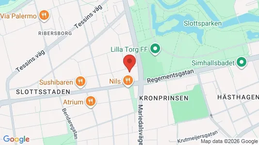 Apartments for rent i Malmö City - kort over placeringen