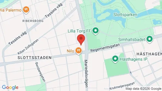 Apartments for rent i Malmö City - kort over placeringen