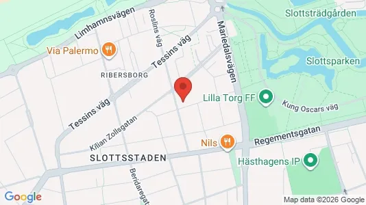 Apartments for rent i Malmö City - kort over placeringen