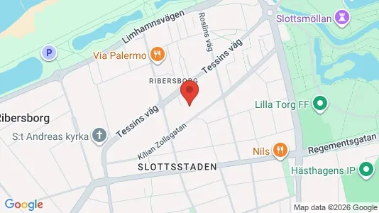 Apartments for rent i Malmö City - kort over placeringen