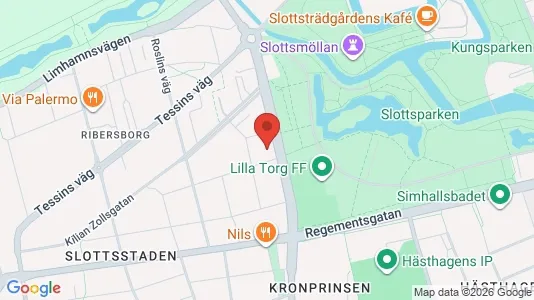 Apartments for rent i Malmö City - kort over placeringen