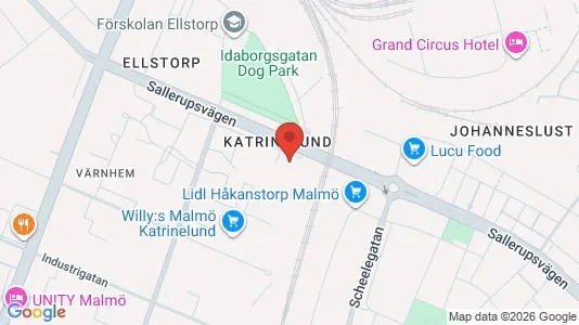Apartments for rent i Malmö City - kort over placeringen