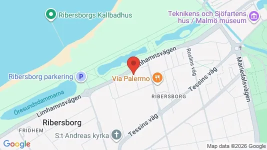 Apartments for rent i Malmö City - kort over placeringen