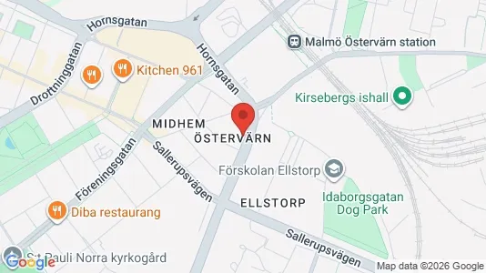 Apartments for rent i Malmö City - kort over placeringen