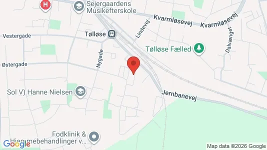 Apartments for rent i Tølløse - kort over placeringen