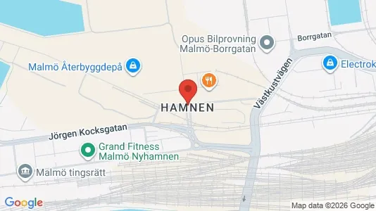 Apartments for rent i Malmö City - kort over placeringen